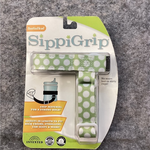 BooginHead SippiGrip Sippy Cup Holder Toy Tether, Infant Toddler Boys and Girls - Picture 1 of 3